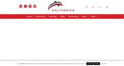 Desktop Screenshot of galtronics.com